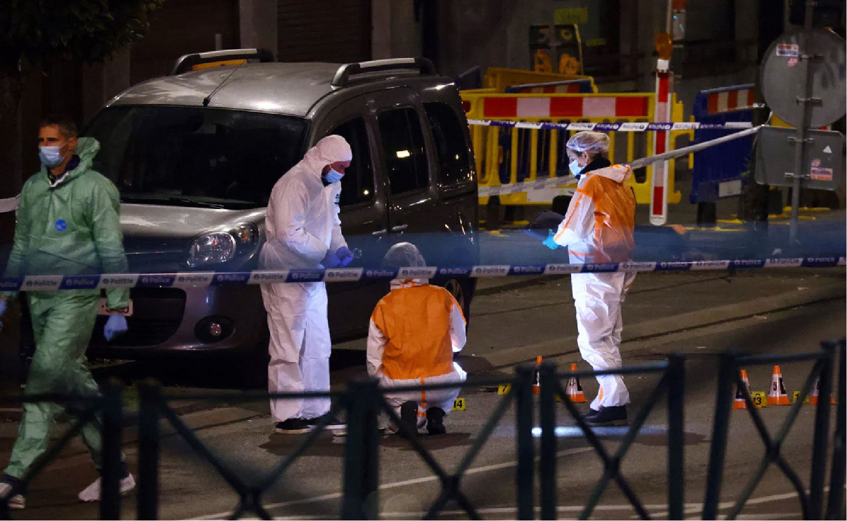 The incident occurred