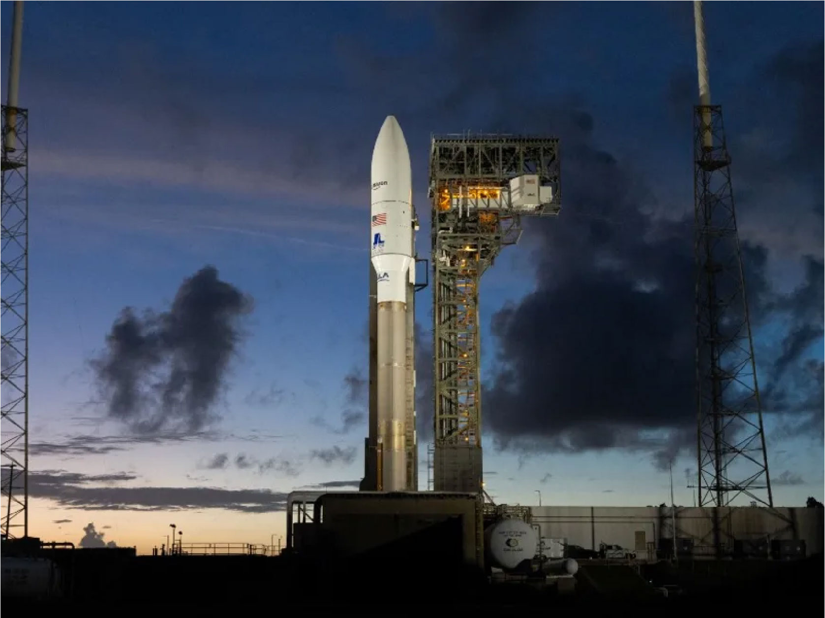 two prototype satellites