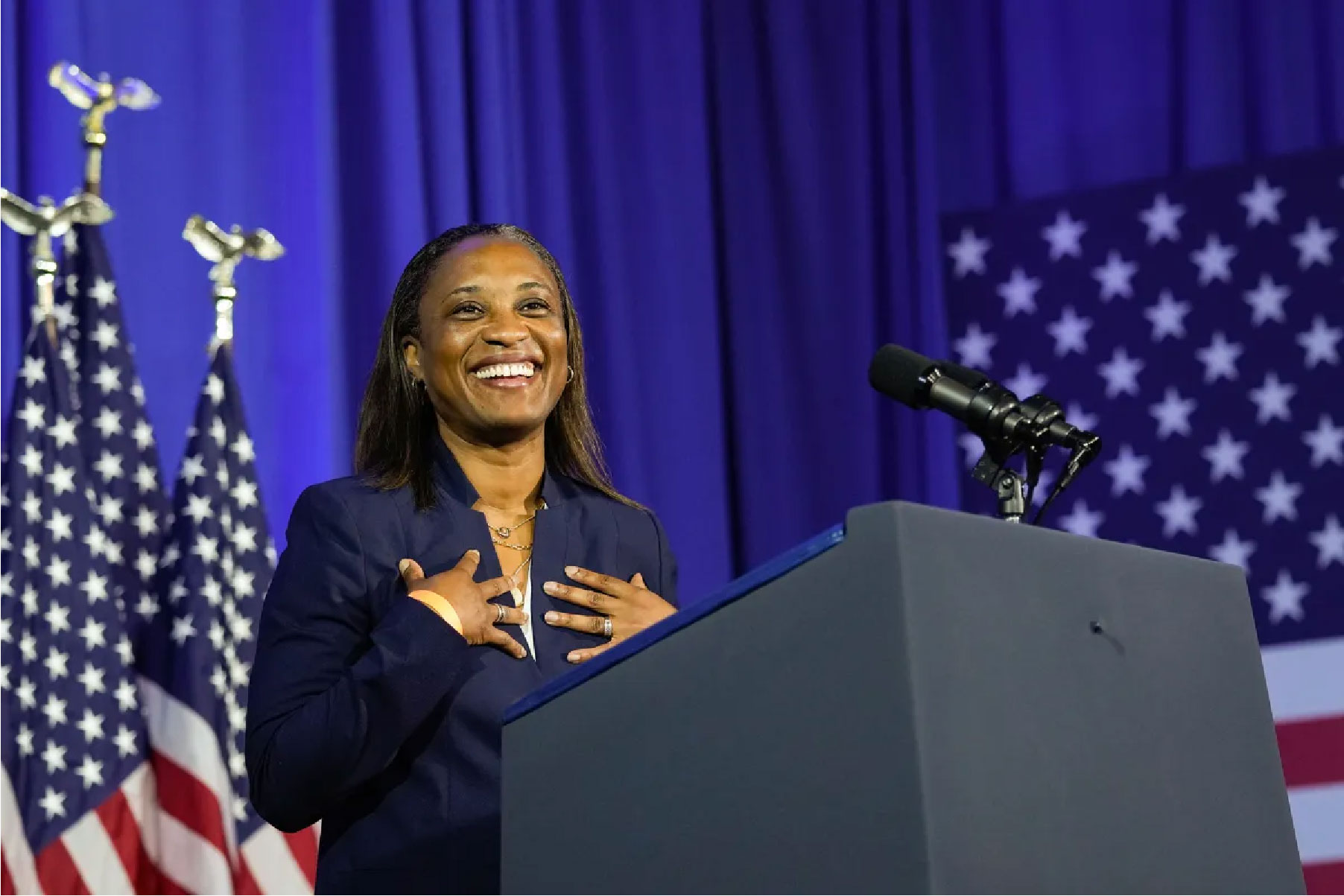 Newsom has appointed Laphonza