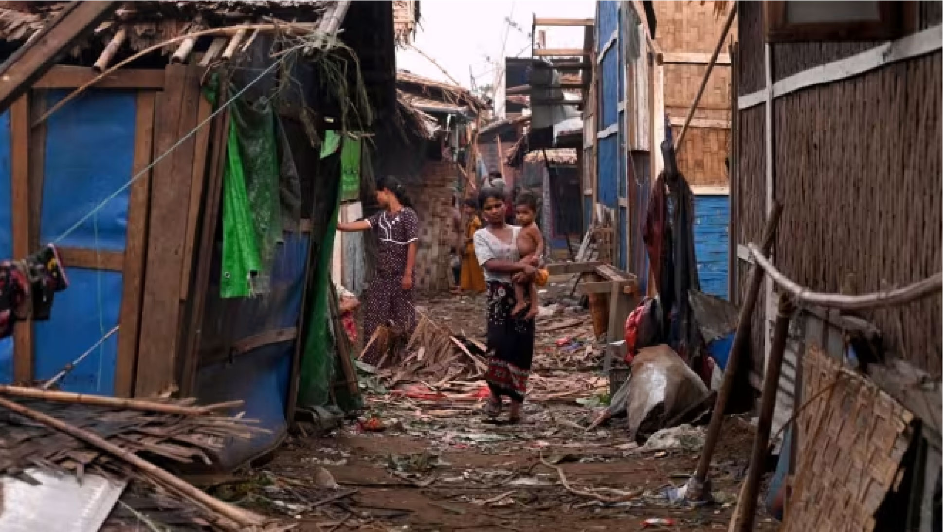 camp for displaced individuals