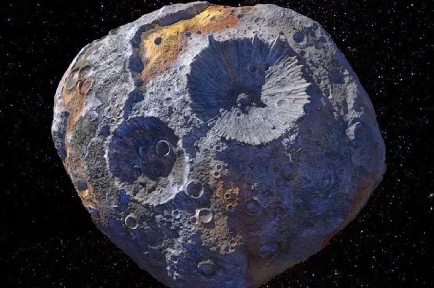 Earth extraordinarily wealthy