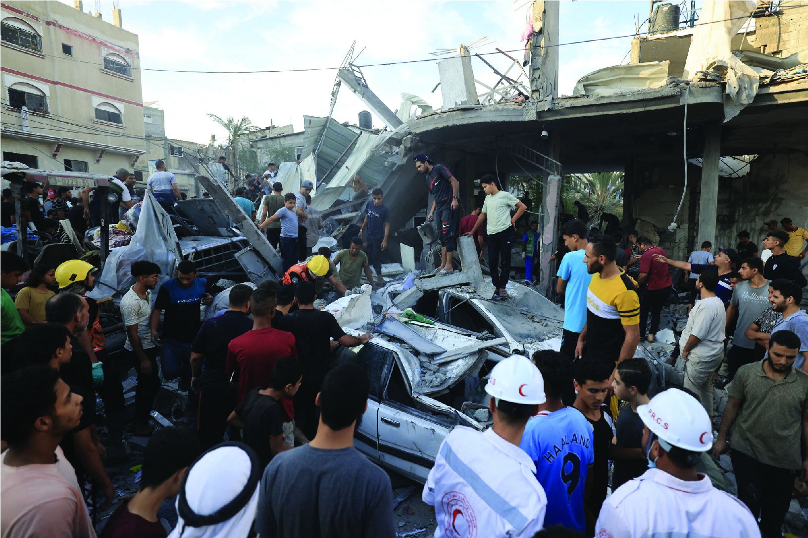 Amid escalated operations