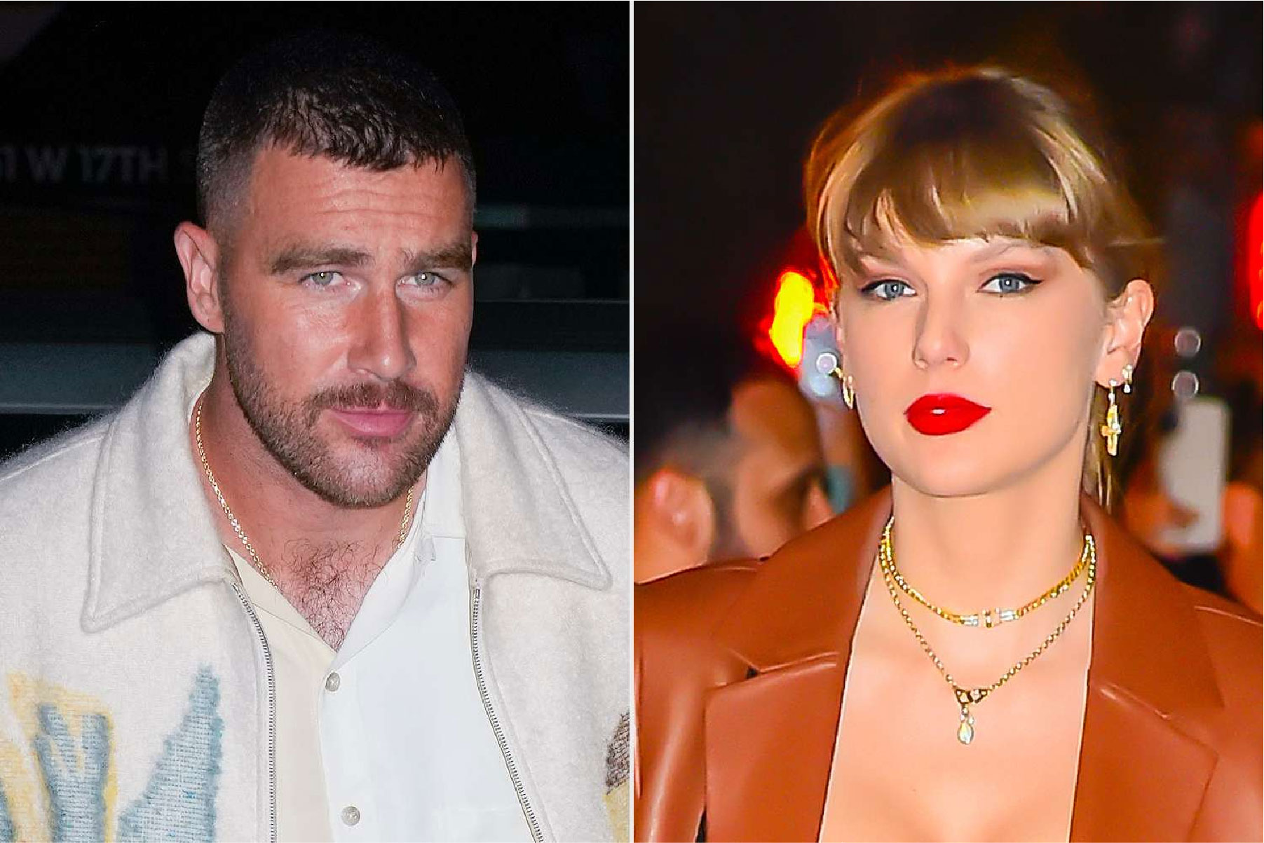 Travis Kelce was seen