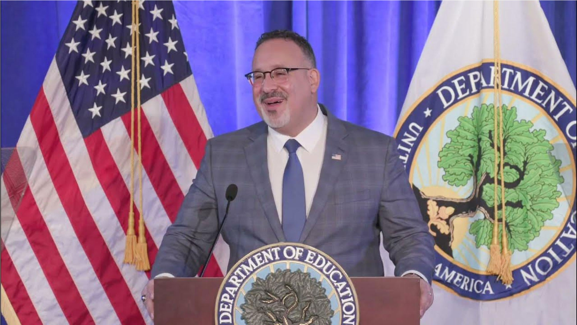 Secretary Miguel Cardona