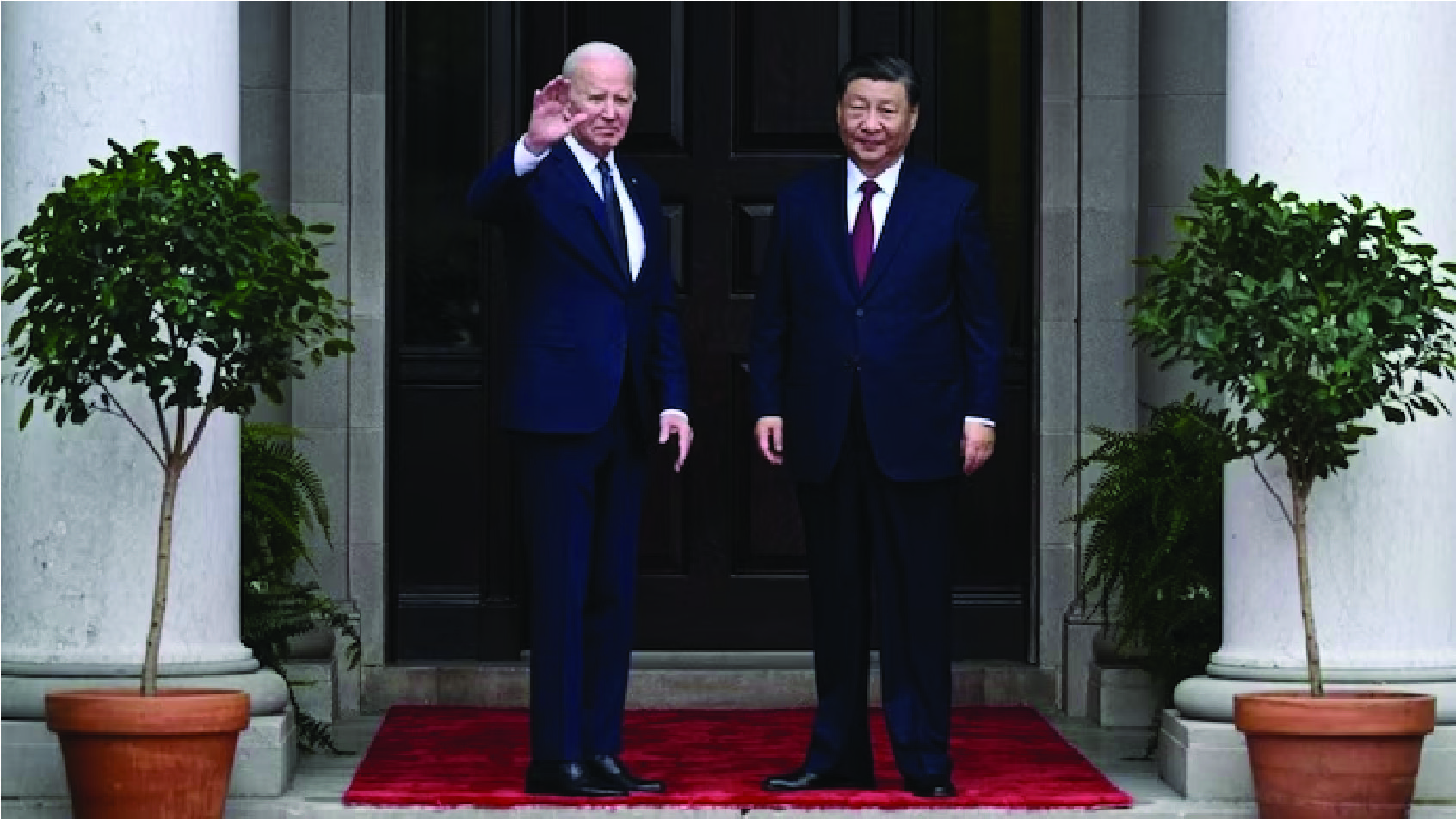 his Chinese counterpart