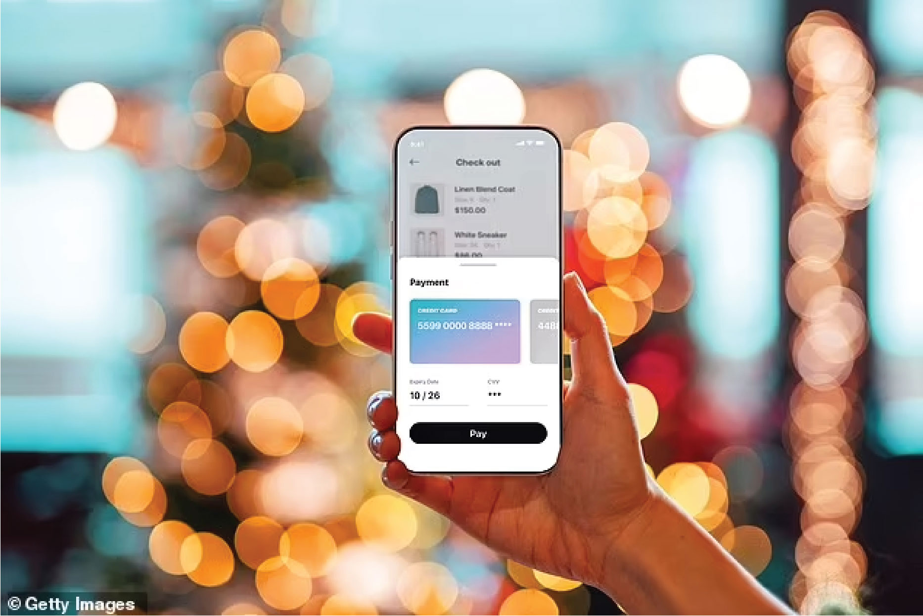 the holiday shopping