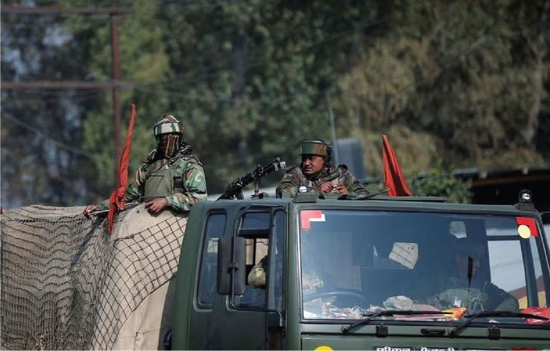 Fresh gunfire was reported