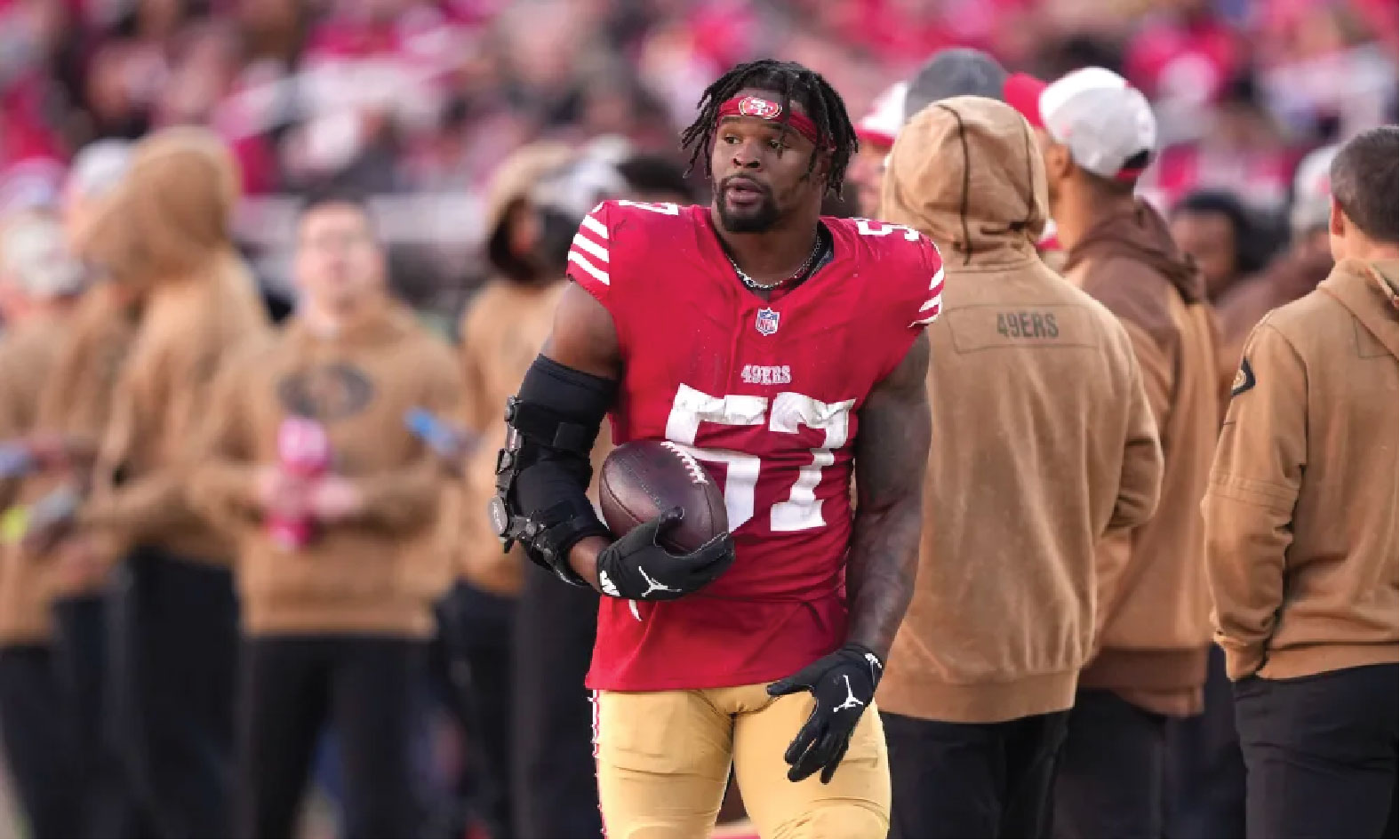 a sideline altercation