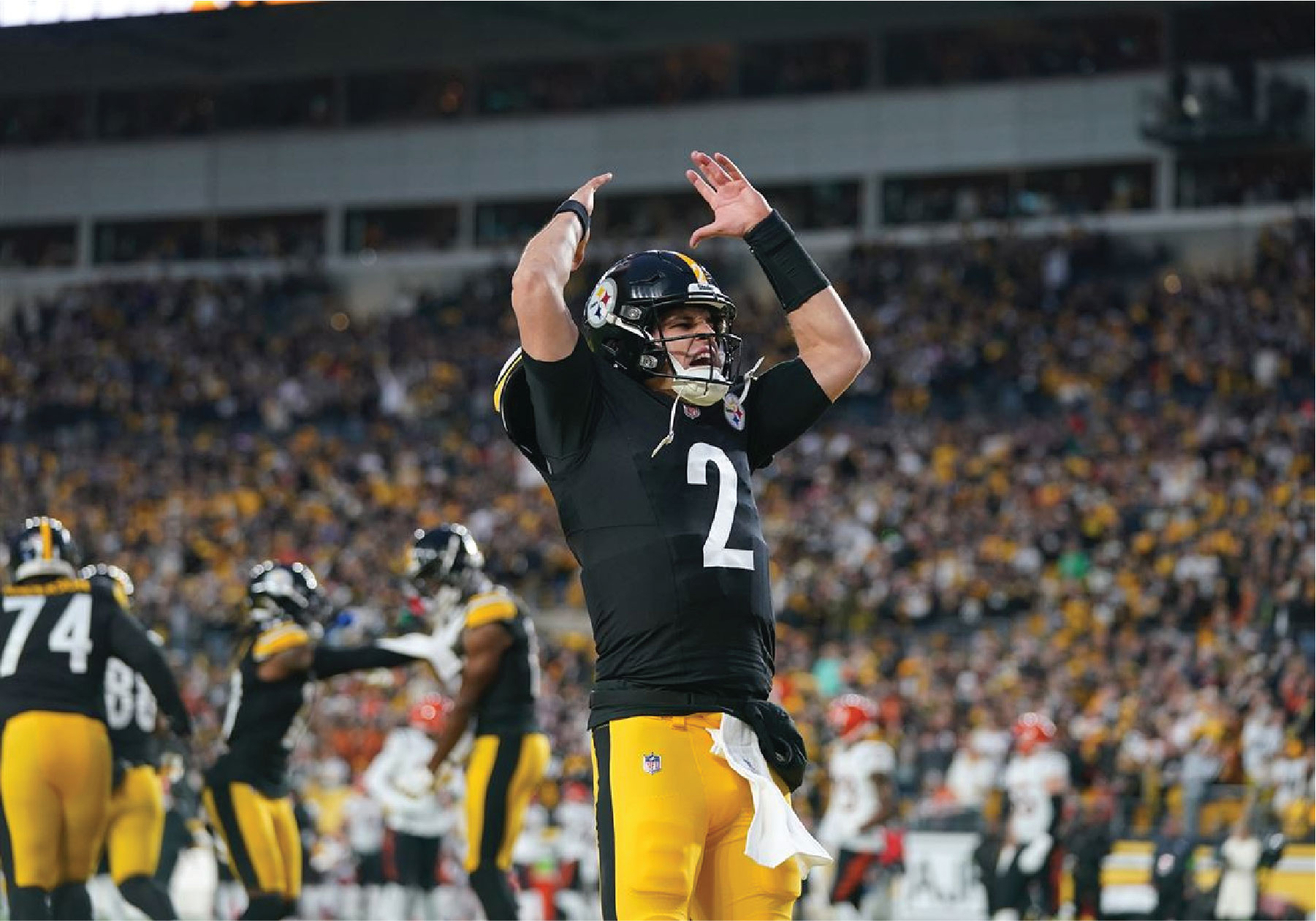 the Steelers news conference