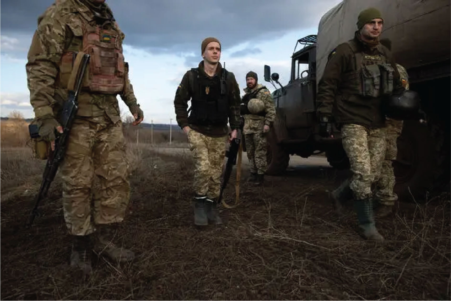front lines in Ukraine