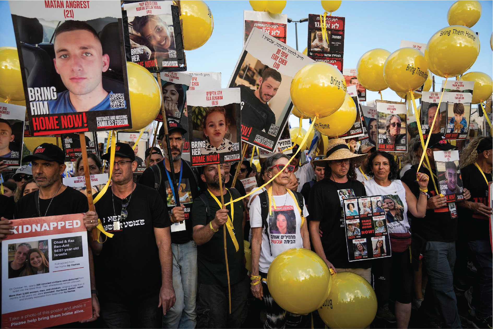 Israelis held hostage