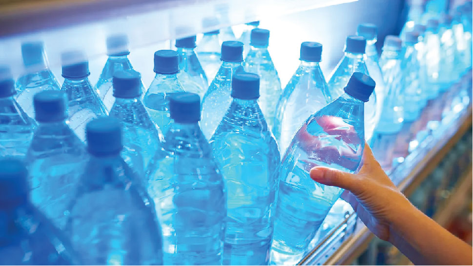 that bottled water contains