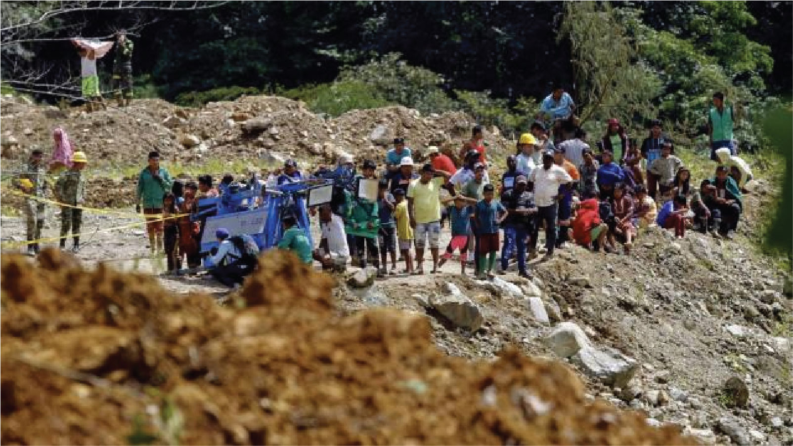 Landslides in Colombia