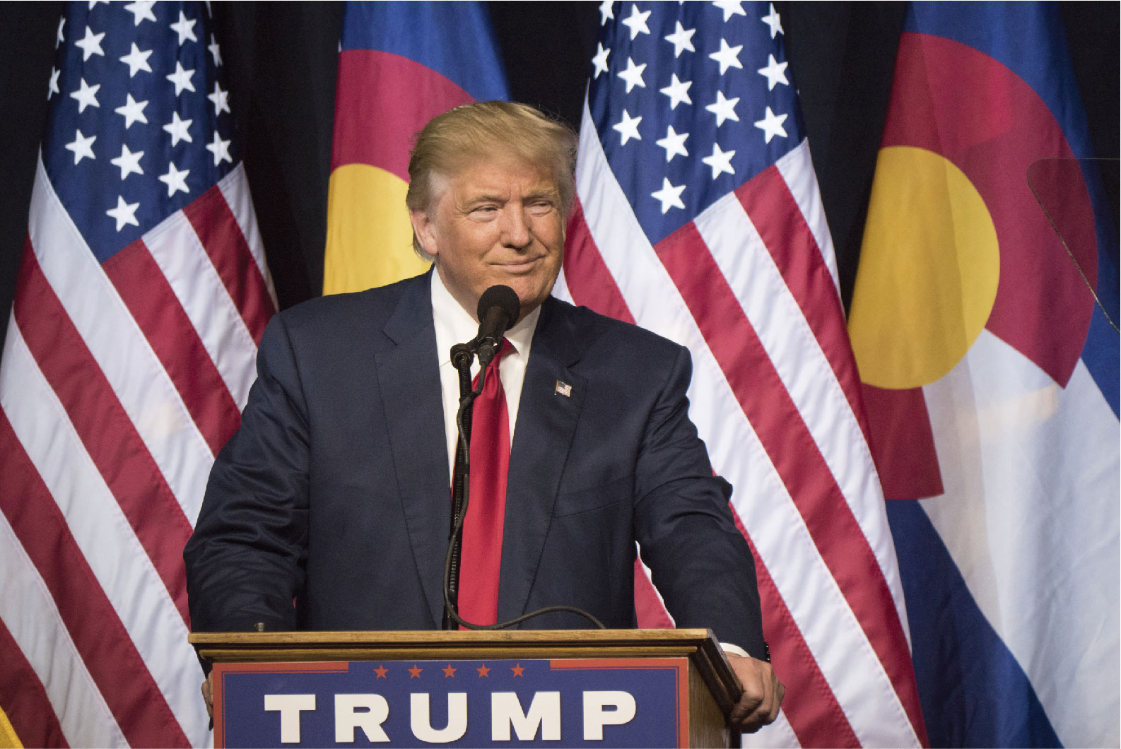 former President Trump launched