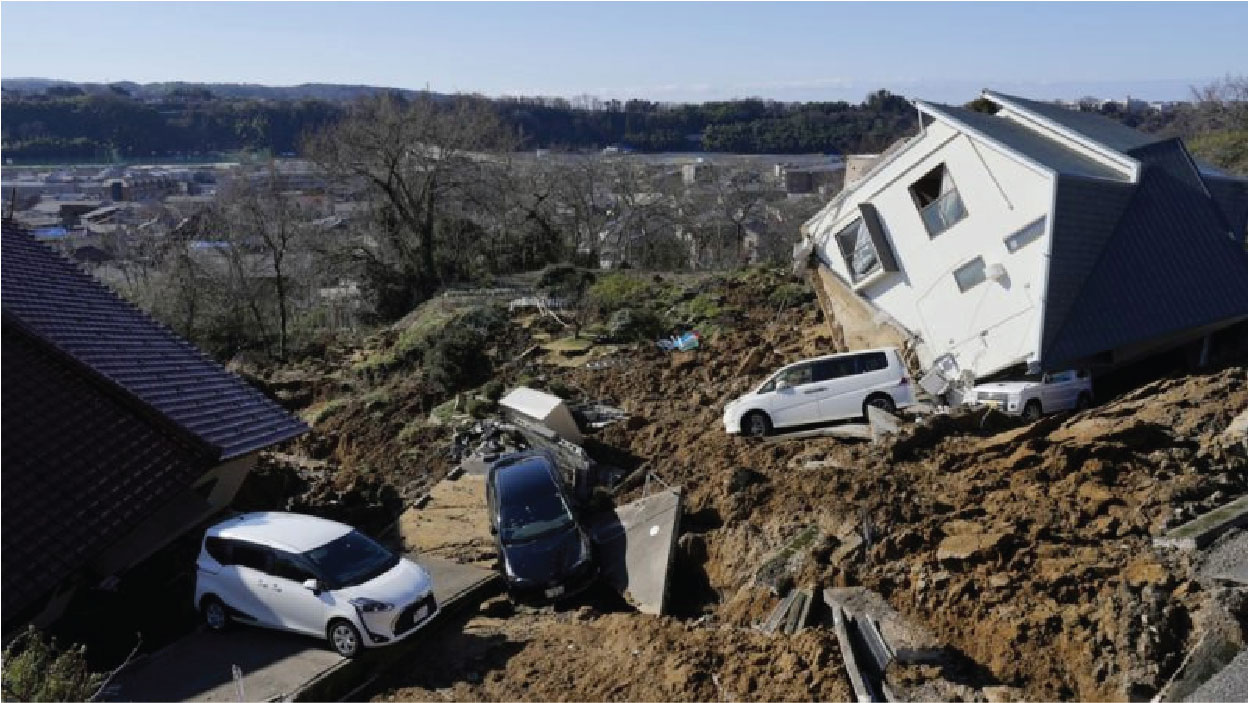 a devastating earthquake