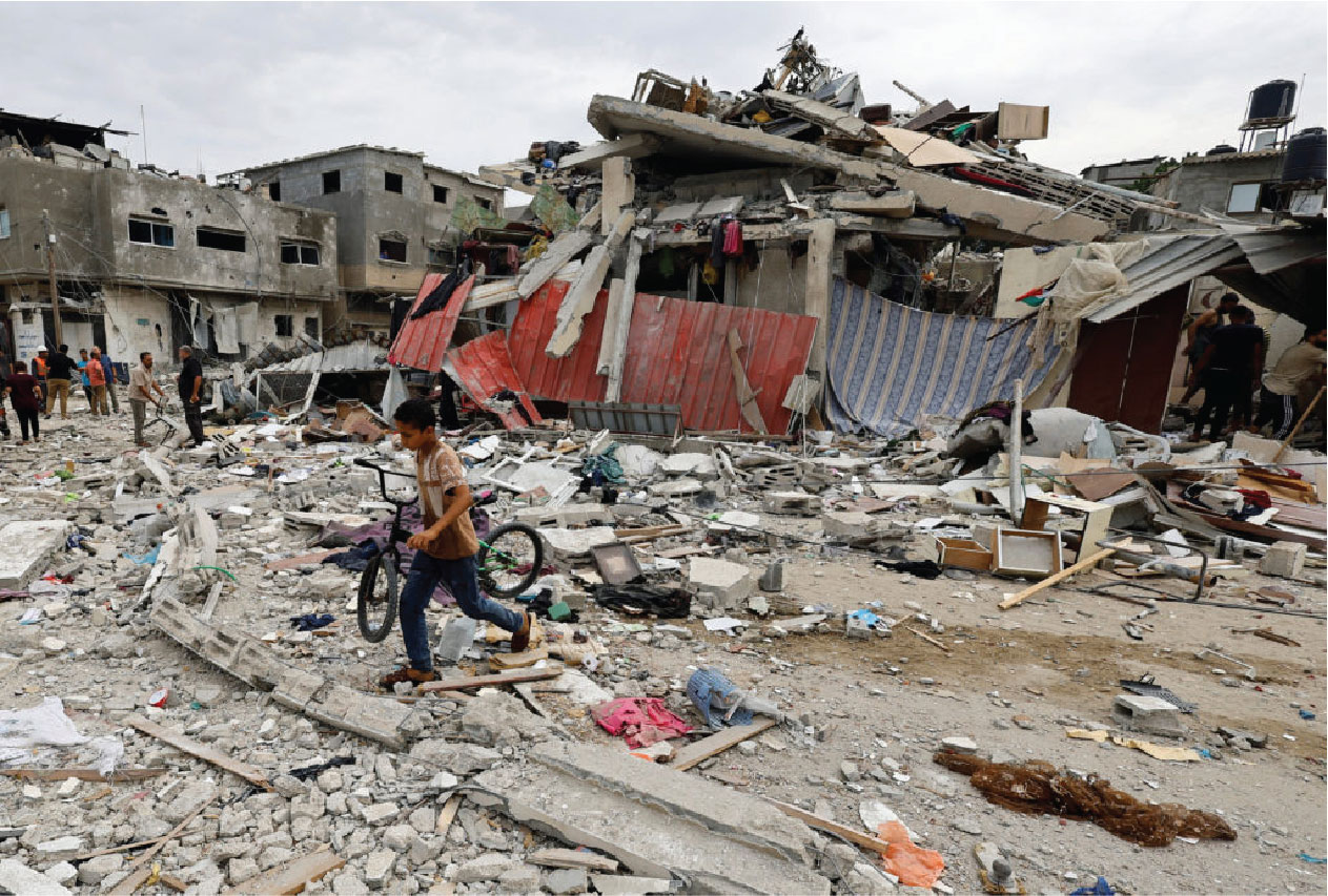 Israel persisted with intense