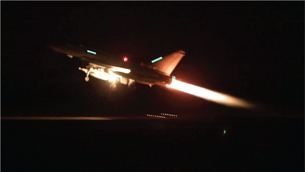 coalition forces conducted